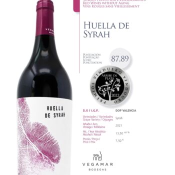 Ficha Huella de Syrah Vegamar