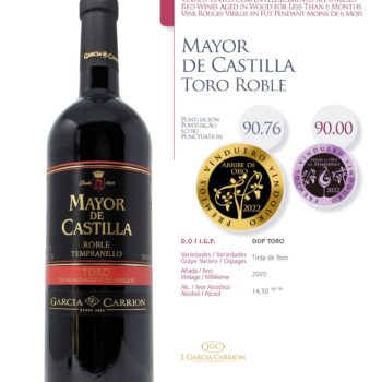 Ficha Mayoral de Castilla Toro Roble