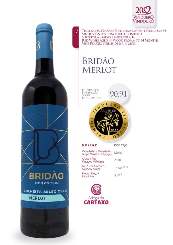 Ficha Bridão Merlot