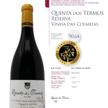 Ficha Quinta Dos Termos Reserva Vinhas das Colmeias