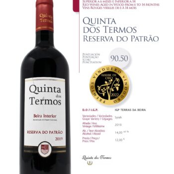 Ficha Quinta dos Termos Reserva do Patrão