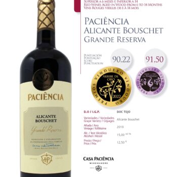 Ficha Paciência Alicante Bouschet Grande Reserva