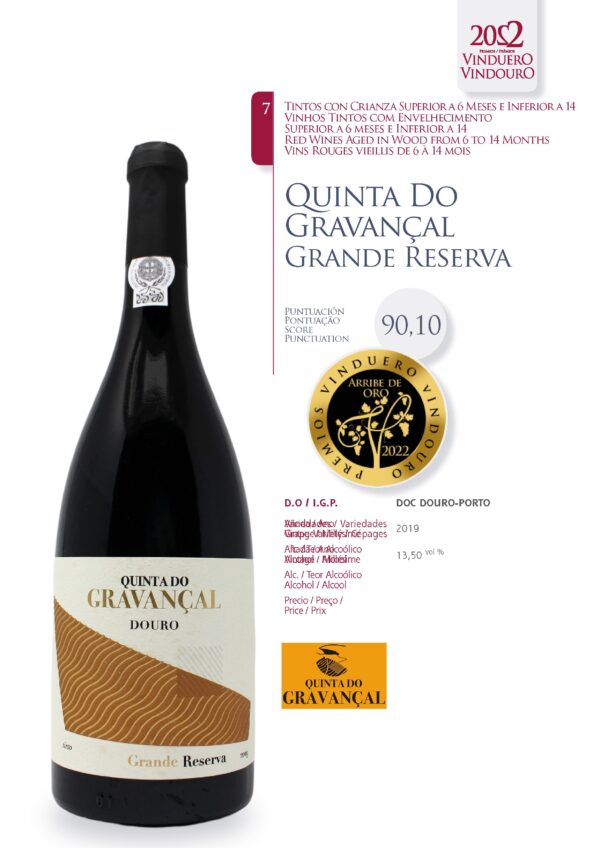 Ficha Quinta do Gravançal Grande Reserva