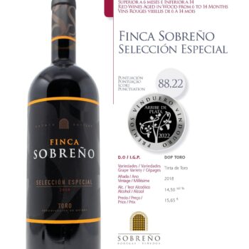 Ficha Finca Sobreño Selección Especial