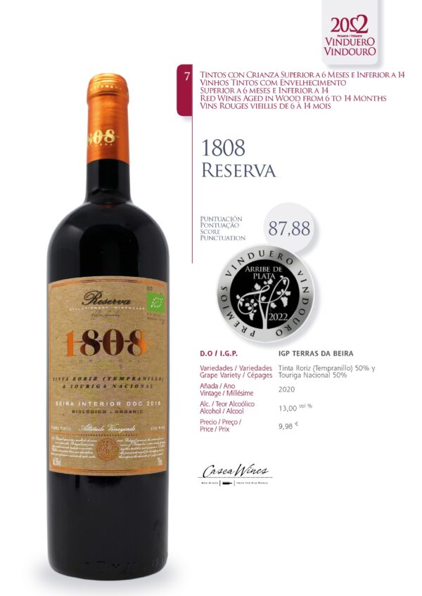 Ficha 1808 Reserva