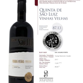 Ficha Quinta de São Luiz Vinhas Velhas