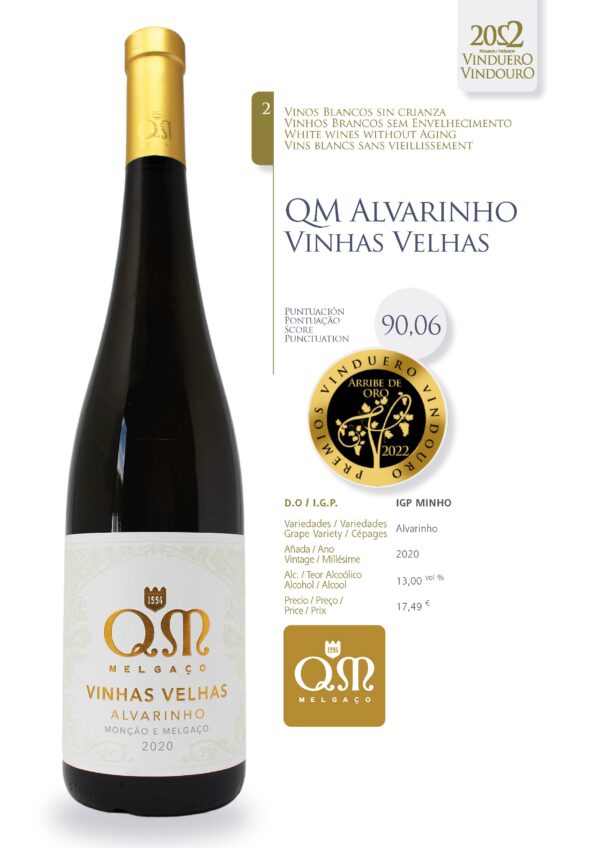 Ficha QM Alvarinho Vinhas Velhas