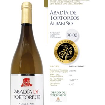 Ficha Abadia de Tortoreos Albariño