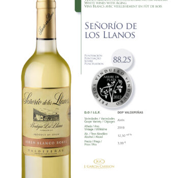 Ficha Señorío de los Llanos Blanco Crianza