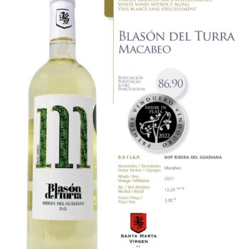 Ficha Blasón del Turra Macabeo