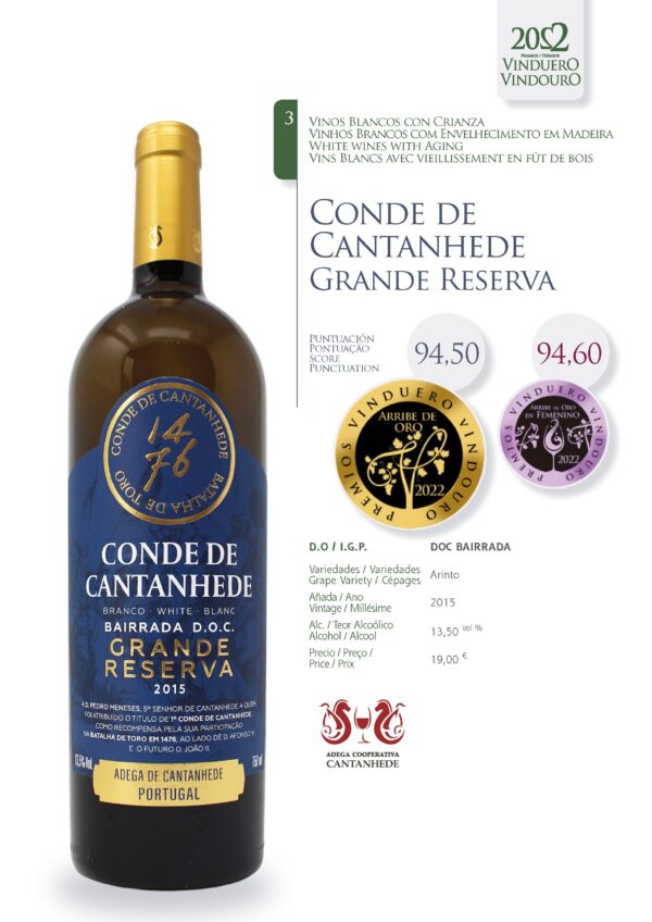 Ficha Conde de Cantanhede Grande Reserva