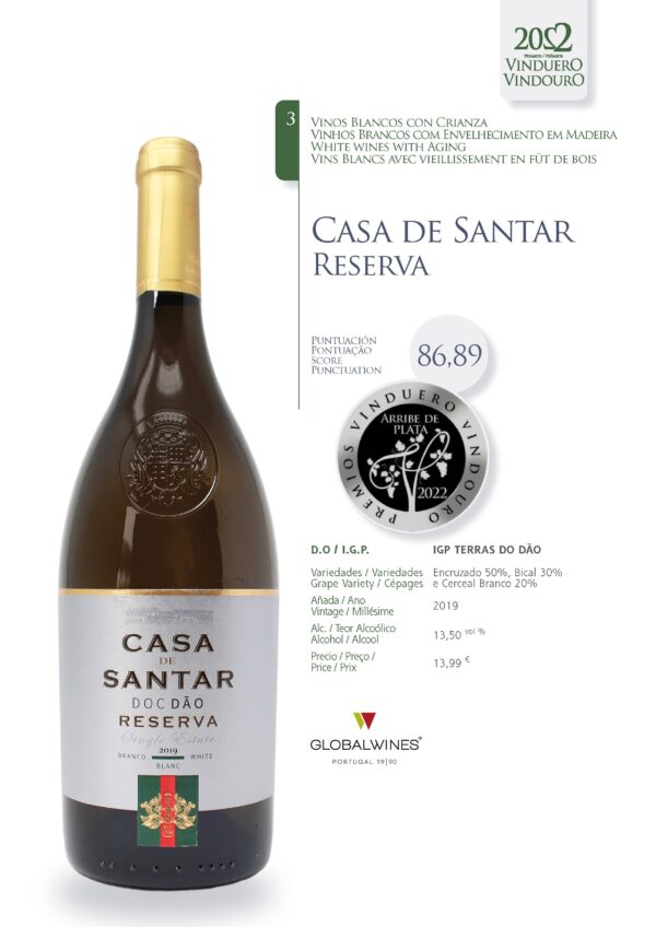 Ficha Casa de Santar Reserva Branco