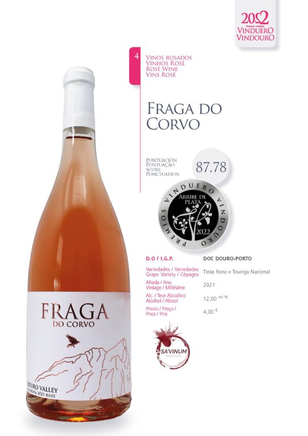 Ficha Fraga do Corvo Rosé