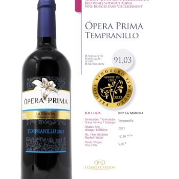 Ficha Opera Prima Tempranillo