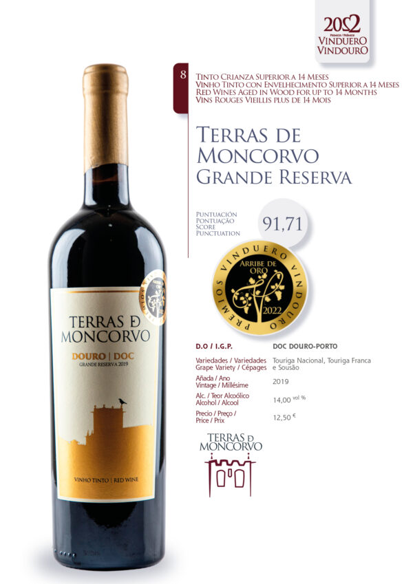 Ficha Terras de Moncorvo Grande Reserva