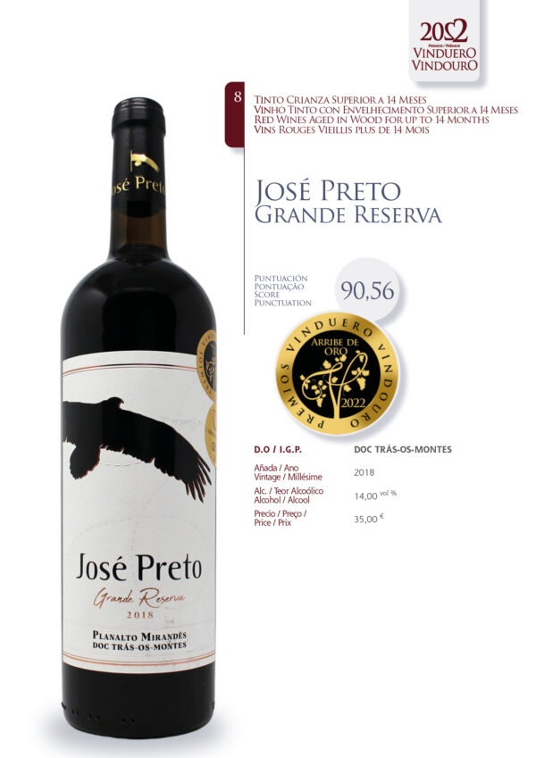 Ficha José Preto Grande Reserva