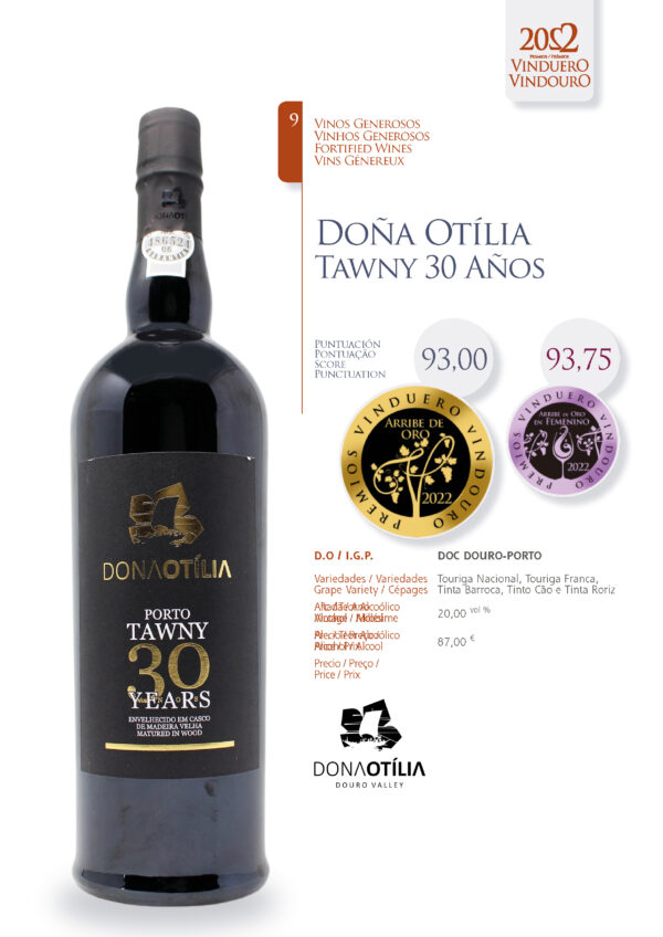 Ficha Doña Otília Tawny 30 años